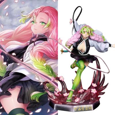 Kanroji Mitsuri Modell Lebhafter Ausdruck Ausgezeichnete Handwerkskunst Solides Anime-Charaktermodell Computer