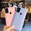 Pour Samsung M21 M31 M21S Coque Silicone Liquide TPU Souple Fine Mate Pour Samsung Galaxy M30s M307F M 31 M 21 M215F M315F Coque