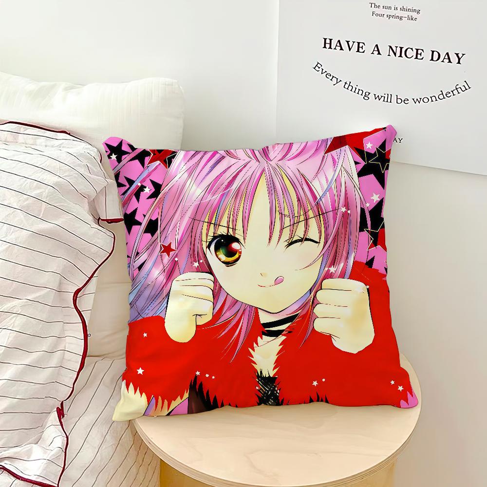 Classic Anime S-Shugos C-Chara Cute Girl Comfortable Soft Hogar Pillowcase For Sofa Living Room Bed Home Decor Protective Covers