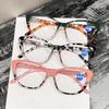 Damenmode Cat-Eye Lesebrille Herren Vintage Blaulichtfilter Brille Retro Ultraleicht Weitsicht Alterssichtigkeit 0+1.0+4.0