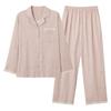 1011 great-looking pajamas women's spring and autumn cotton long-sleeved pullover V-neck cotton autumn and winter loungewear set