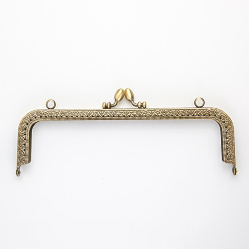 Veskelåsramme Veske Kyss Lås Vintage Metall Veskeramme For DIY Håndverk Veskeveskelaging