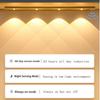 Cabinet Light USB Rechargeable Motion Sensor Ultra-thin Led Lamp for Kitchen Wardrobe Cabinet Decoration Lighting