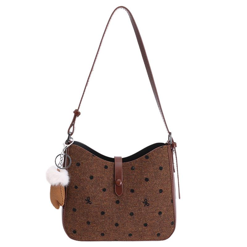Urban Minimalist Pu Shoulder Bag With Zipper Closure For Daily Use
