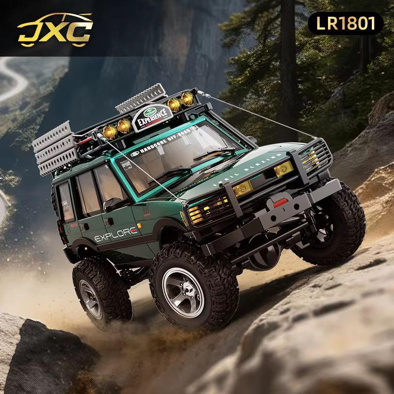 Nuevo 1:18 Lr1801 Coche de Control Remoto Rc Profesional, Coche de Escalada Todoterreno Tracción a las Cuatro Ruedas Doble Velocidad Modelo de Coche de Juguete Regalo para Niño