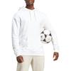 Adidas Sweatshirts Men's White Hooded Moderate Regular HS9802