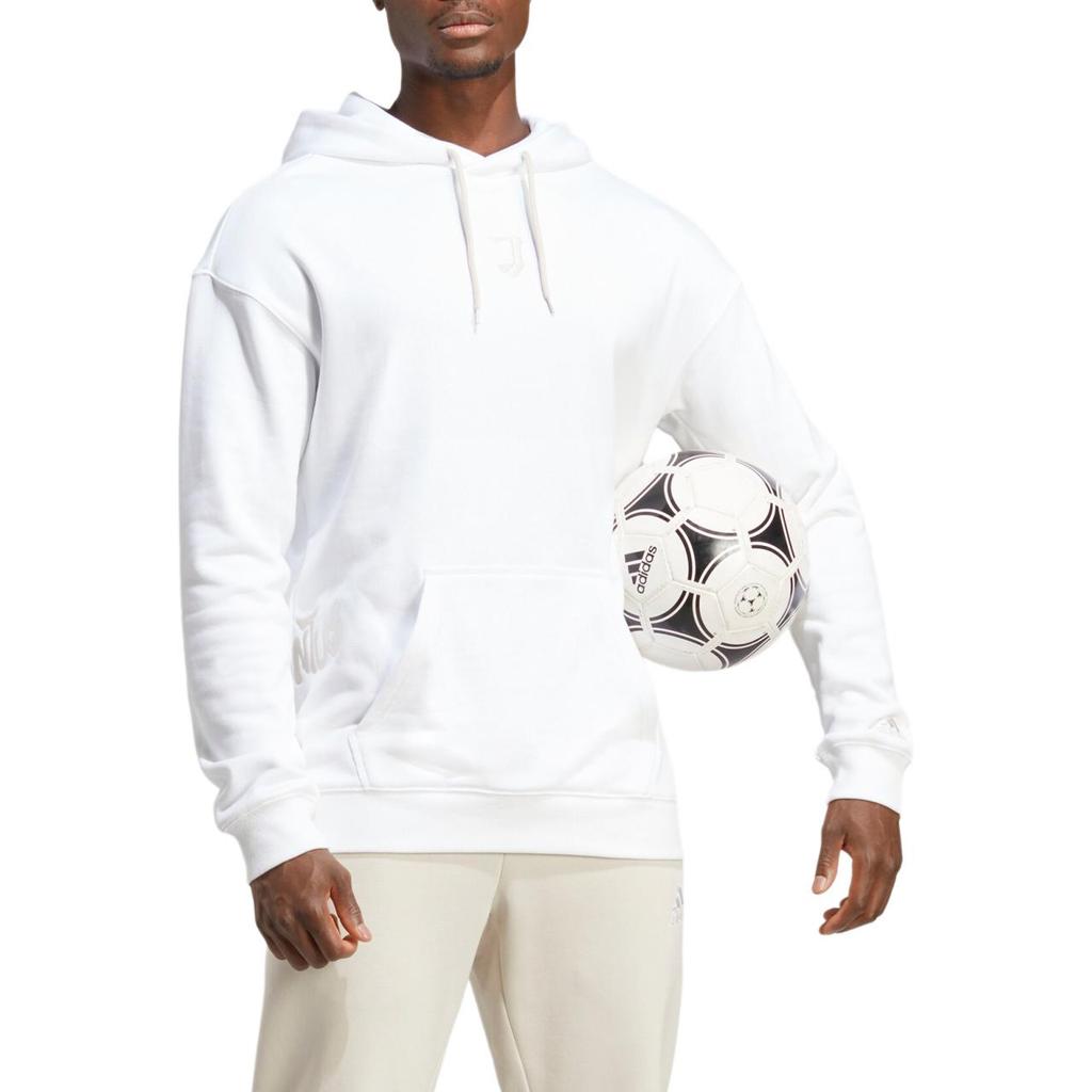 Adidas Sweatshirts Men's White Hooded Moderate Regular HS9802
