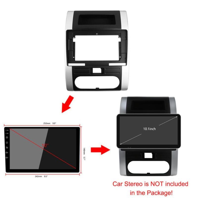 10Inch Car Frame Fasica For Nissan X-Trail 2 T31 MX6 Qashqai 2008-2013 Adapter Android Dash Fitting Panel Kit