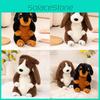 Dog Realistic Plush Toys Featuring Rottweiler And Basset Hound Styles For Gift