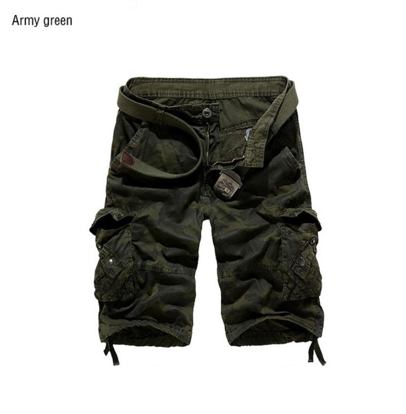 Premium Quality Men Sport Camouflage Cargo Shorts With Military Combat Design