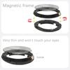 Magnetic Eyeglass Frame for Quest 3 Prescription Lenses Anti Blue Myopia Lens VR Glasses Optics Lens Replacement Accessories