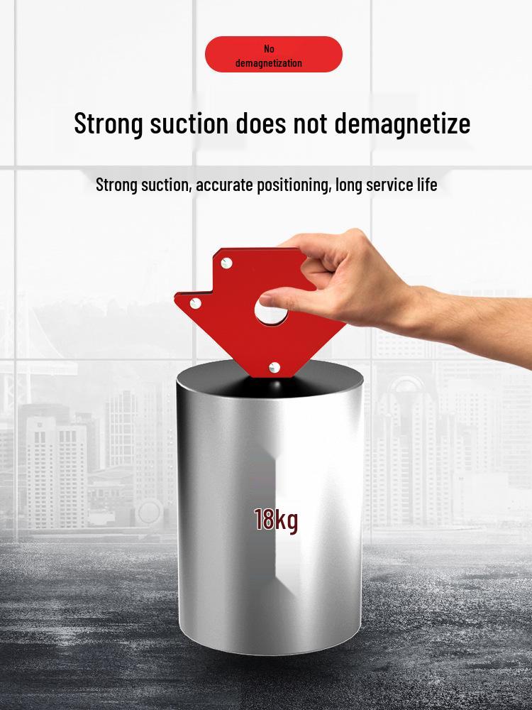 90° Electric Welding Magnet Fixture - Strong Magnetic Angle Locator
