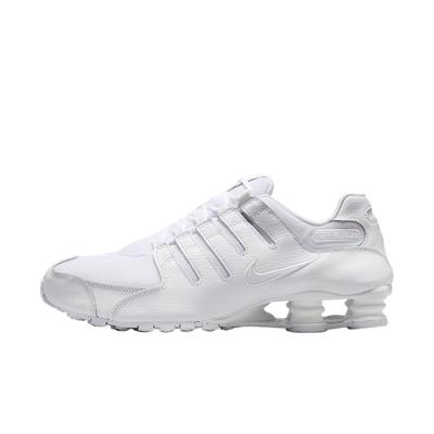 Nike Shox NZ Serie Synthetikleder, Textil Atmungsaktiv Niedrig geschnitten Laufschuhe Herren IQ8263-100