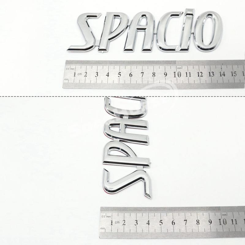 Rear Trunk Script Letter Nameplate Badge Decal Emblem Sticker For SELIMITED Tourer Chaser Platinum Vnturbo Spacio Funcargo