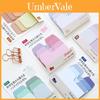 Pestañas de Papel Adhesivas de Color Degradado Para Notas de Mensajes Creativas de Bricolaje