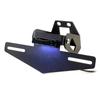 Motorcycle License Plate with LED Light Tail Light Holder Motorbike License Plate Mount Holder Bracket for 250/ Z900
