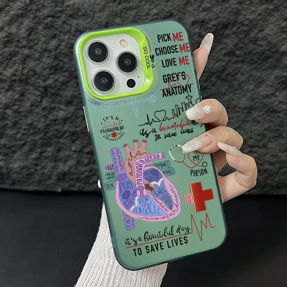

TV Grey s Anatomy Phone Case for Xiaomi Redmi 15C 14C 13C 12C 10 Note 15 14 13 12 Pro Plus 4G 5G Silver Hard Cover Redmi 10C