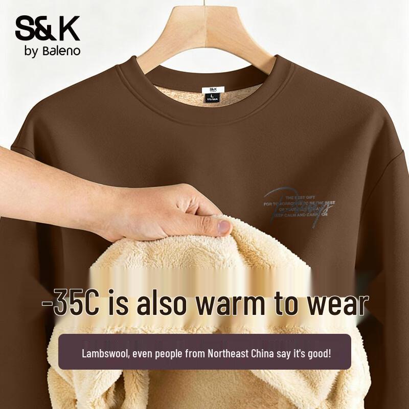 Baleno S&K Series Men s Winter Heavyweight Warm Sweatshirt XL