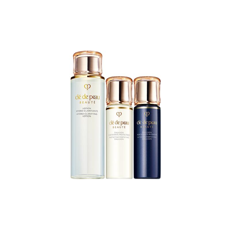 CPB Key to Skin Diamond Light Emulsion Sample Pack Luxurious Moisturizing and Refreshing Three-piece Set