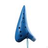 12 Hole Alto Ocarina for Beginners, Musical Instrument Resin with Lanyard and Mouthpiece