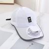 Large Brim Cooling Fan Hat Mesh Peaked Cap New Baseball cap  Men Women