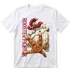 Rooster Fighter Anime T Shirt White Tee Unisexga Style Gift UK