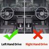 For Toyota Sienna Granvia Co-pilot Anti-Kick Pad Glove Box Protector Original Car  Full Coverage Scratch Resistant Tools