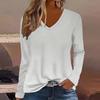 Women's autumn and winter fashion digital printed casual long sleeved T-shirt