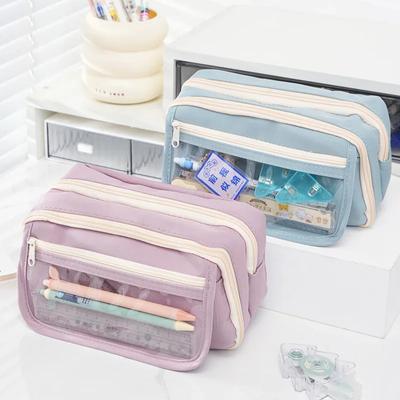 Cute Large-capacity Pencil Case, Large-capacity Pencil Bag, Student Stationery Storage Bag, Student Supplies, School Stationery