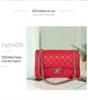 Sheepskin Rhombus Chain Shoulder Bag - 2025 Autumn/Winter Commuter, All-Match, Small Square High-End Ladies' Messenger Bag