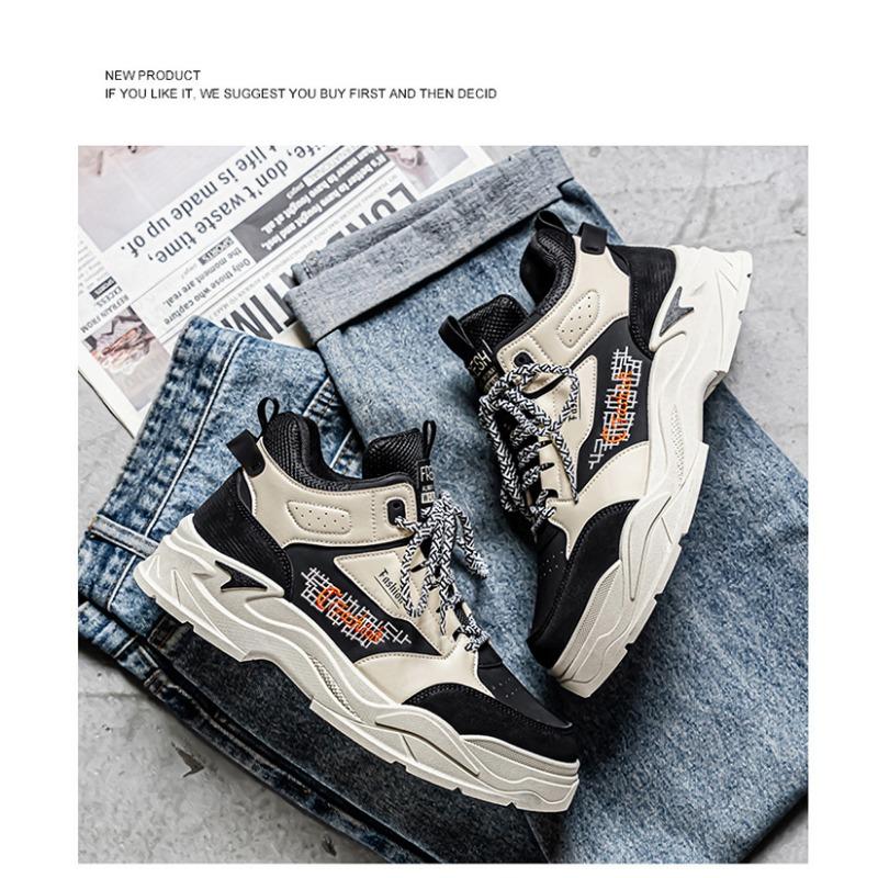 Men High Top Martin Work Boots Casual Fashion Breathable Non Slip Mens Shoes