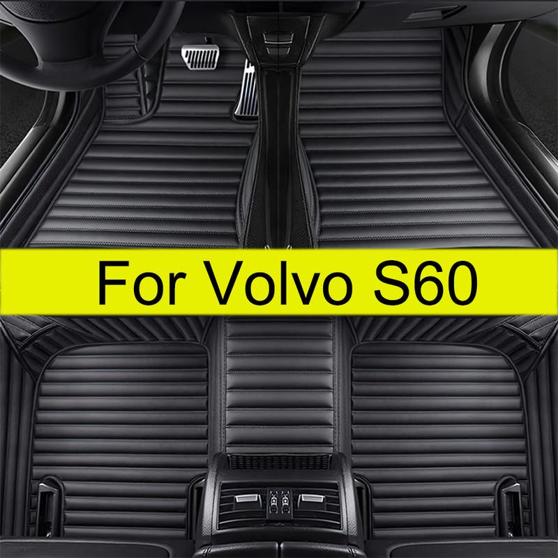 Car Floor Mats For Volvo S60 (S60L) 2014 2015 2016 2017 2018      Auto Foot Pads Interior Accessories