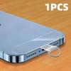 1-20PCS Universal Mobile Phone Anti-lost Lanyard Card Gasket Transparent Tpu Detachable Phone Hanging Cord Strap Patch Tether