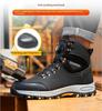 Rotating Button Safety Shoes Men Work Sneakers Indestructible Shoes Puncture-Proof Protective Shoes Work Boots Tactical Boots