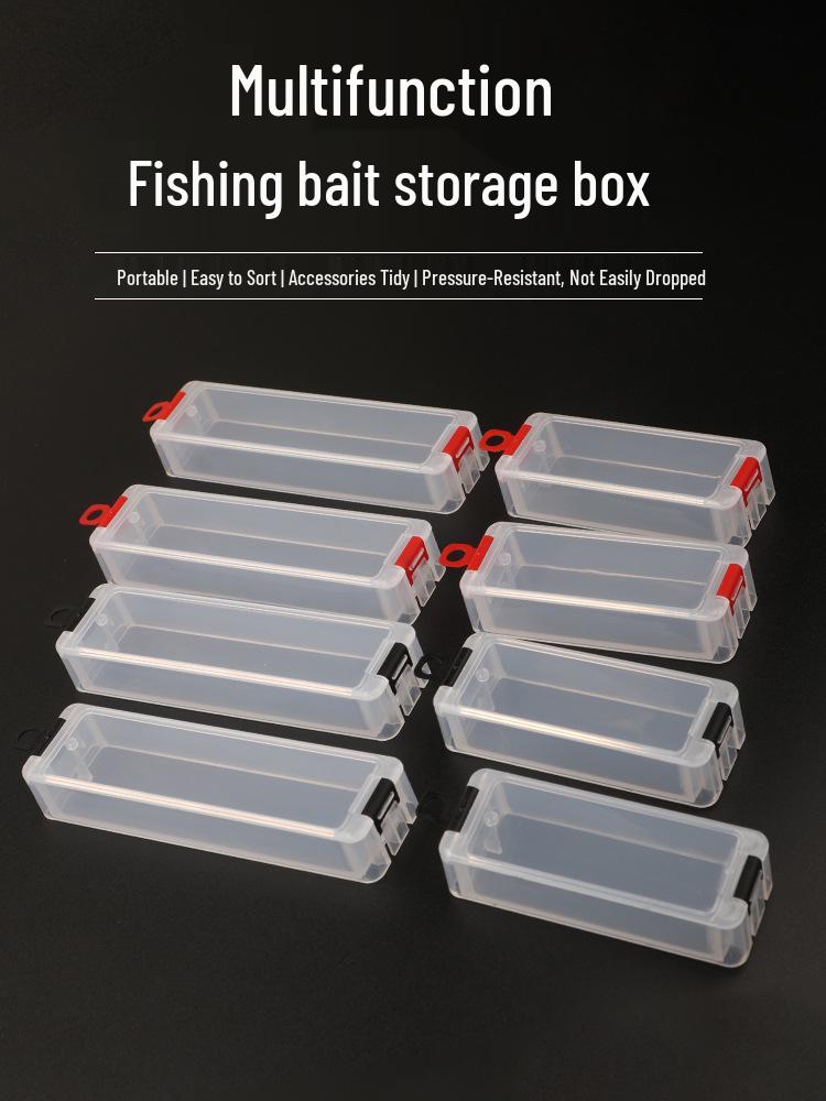 Portable Fishing Gear Storage Box for Lures, Hooks, and Accessories