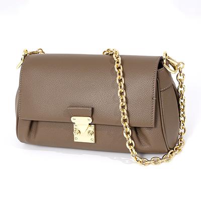 Korean Niche Design Chain Bag, High-end Leather Crossbody Bag, Simple and Fashionable Commuting Large Capacity Shoulder Bag for Women