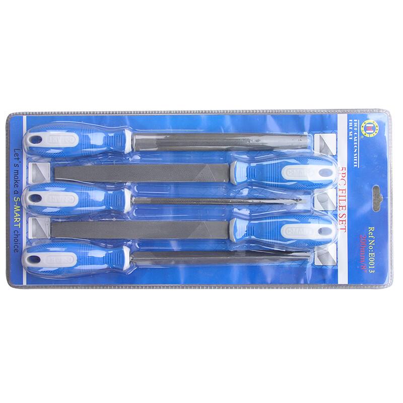 C-MART 5-Piece Steel File Set 5-Piece Set