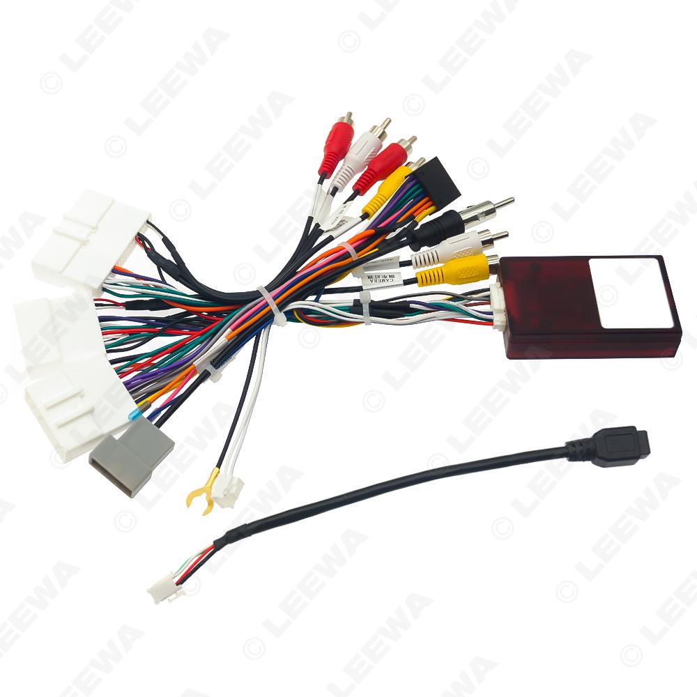 כבל מתח מפצח Canbus עבור שדרוג מערכת ניווט ל-Nissan X-Trail/Qashqai/Altima/Rogue