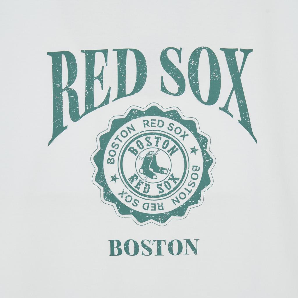 New MLB Drop Shoulder Sleeve T Shirt Unisex White 3ATSN0243-43WHS