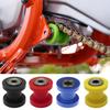 Motorcycle Drive Chain Guard Roller Bearing for Enduro Off on Road Bike Cycling ATV Dirt Pit Bike Pulley Slider Motocross