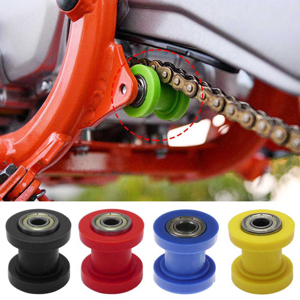 Motorcycle Drive Chain Guard Roller Bearing for Enduro Off on Road Bike Cycling ATV Dirt Pit Bike Pulley Slider Motocross