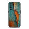 Soft TPU For Realme 11 10 9 Pro Plus GT2 GT3 GT5 C21 C25 C35 C53 C55 C67 Pro Phone Case Vintage Industrial Style Rusty Pattern