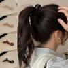 Leopard Banana Clip Barrettes Transparent Hairpin Fashion Ponytail Clips Women Hair Style Tool Headwear Hair Accessories