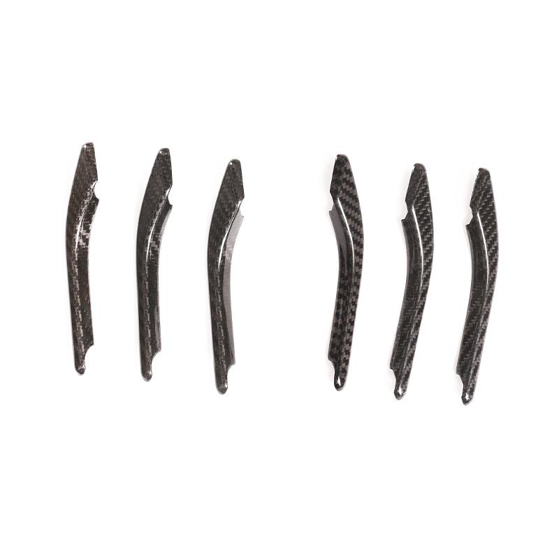 

Real Carbon Fiber For Maserati Ghibli 2014-21 Side Air Vent Fender Cover Car Wheel Fender Side Air Outlet Vent Trim Accessories