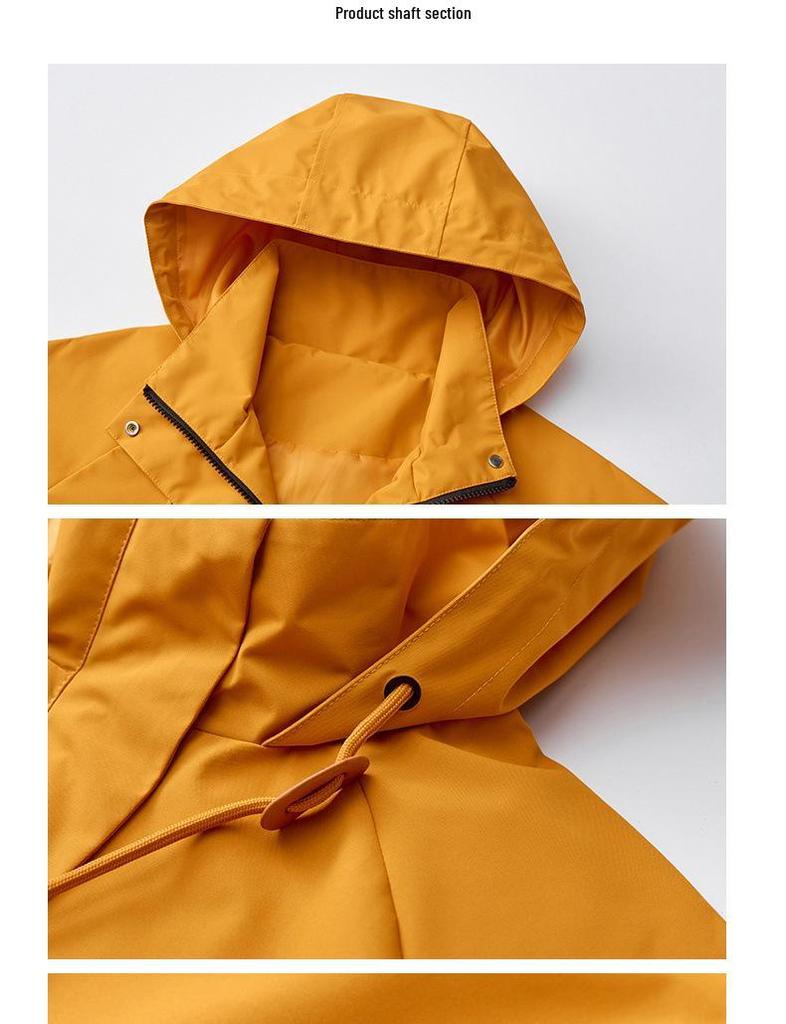Couple's 3-in-1 Storm Hiking Jacket: Warm, Hooded, Windproof, Waterproof, with Removable Liner