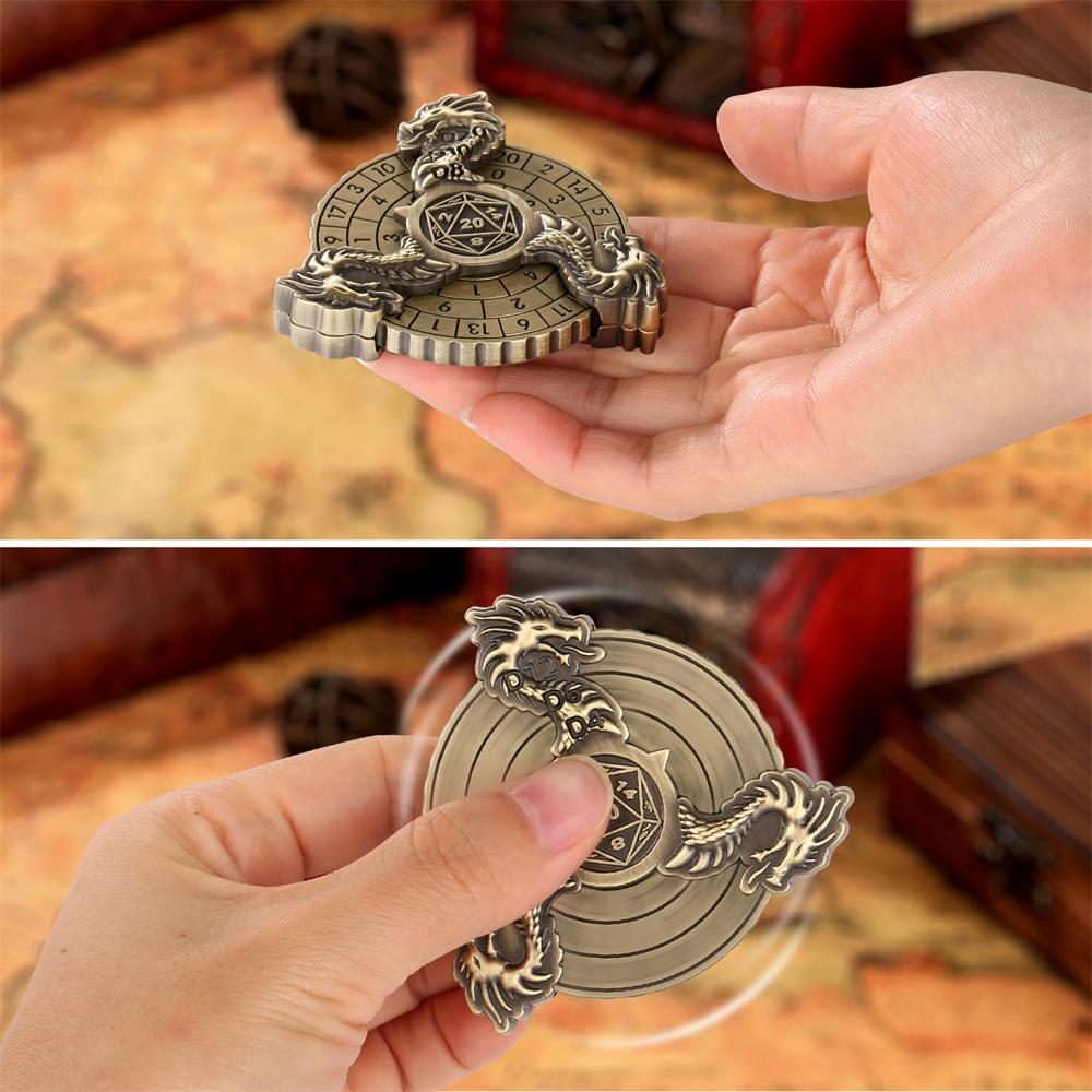 7-in-1 Metal Dice Turntable Party Game Gifts