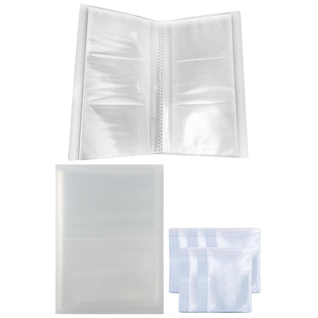 Transparent Jewelry Earring Organizer Storage Book Portable Travel Jewelry