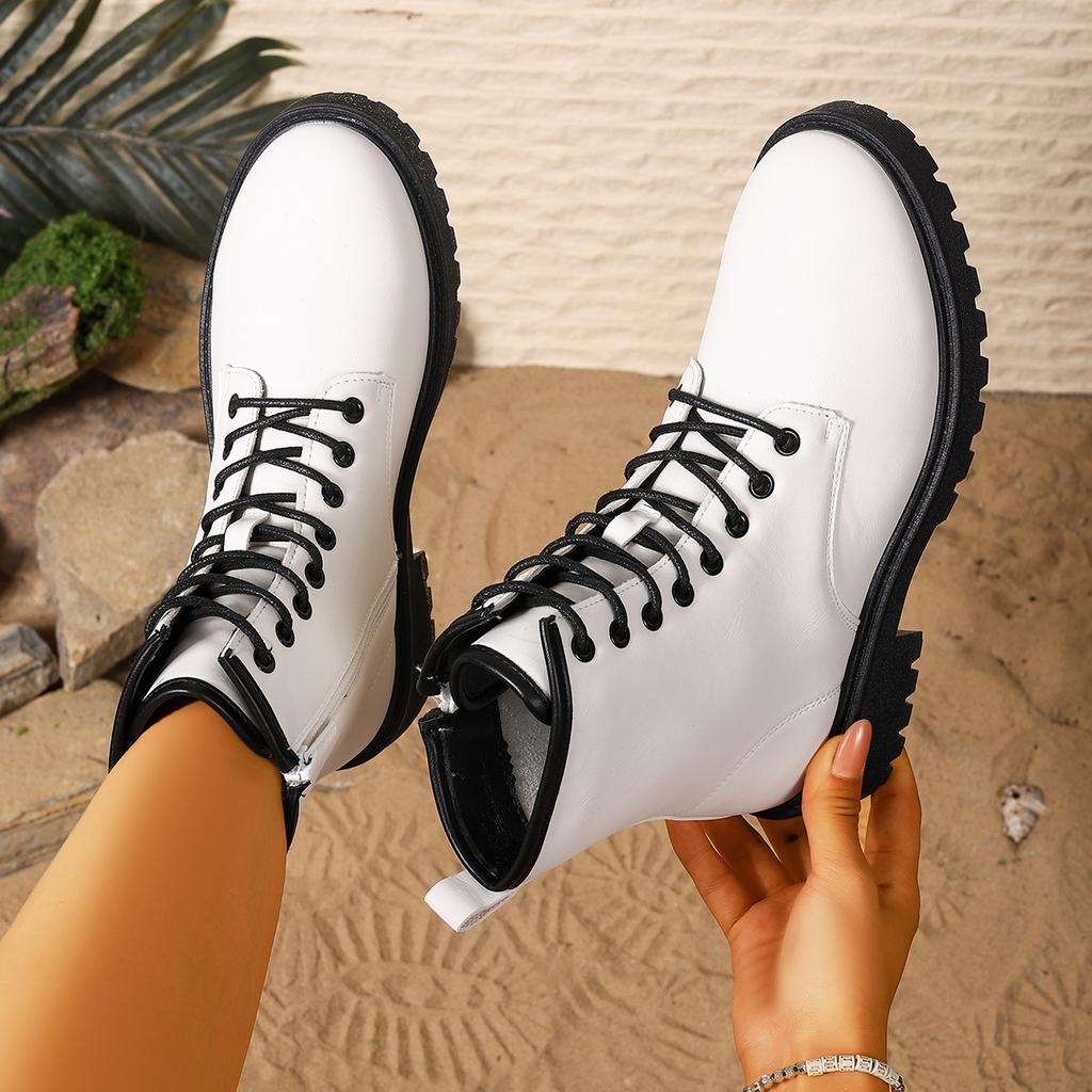 Winter Round Toe Thick Soled Non Slip Comfortable Casual Women's Boots Fashionable New Style Elegant Sexy Midsole Cycling Boots