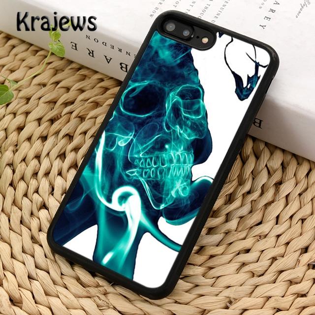 Krajews Mexican Sugar Skull Soft Phone Case Cover For iPhone 17 Air 16 15 14 plus 11 12 13 pro max coque Shell Fundas