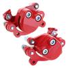Front Rear Disc Brake Caliper Aluminum-alloy Mini Motorcylce Accessory for 47cc 49cc 2stroke Pocket Bike Mini Dirt Bike